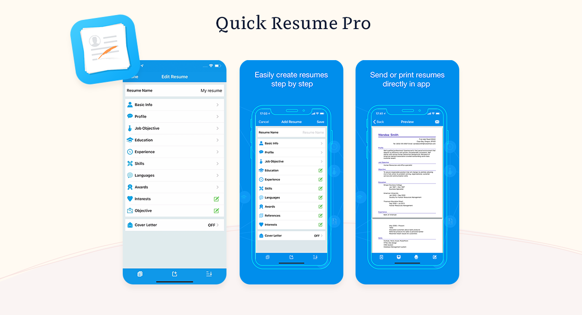 Best Resume Apps for iPhone & Android